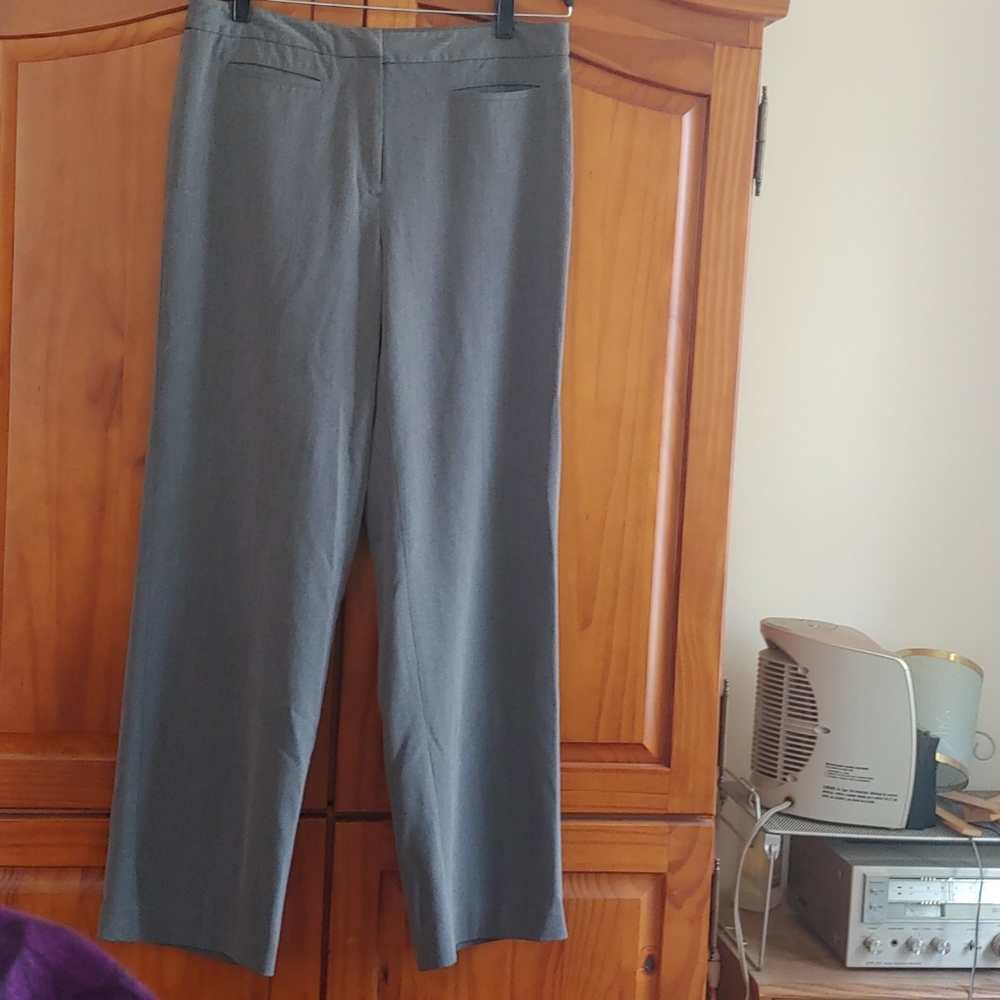 Liz Claiborne gray trousers size 12